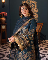 Asim Jofa Zinc New Arrival Chiffon Collection 3 Piece Unstitched